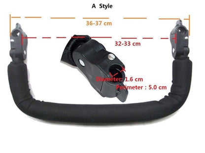 Baby umbrella stroller Accessories Armrest 1.6 cm or 1.9 cm Adjustable Handrail Bumper for Maclaren