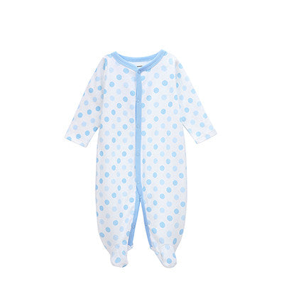 Mother Nest Long-Sleeved Baby Infant Cartoon Footies for Boys Jumpsuits Clothing