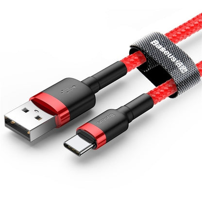 Baseus USB Type C Cable for Samsung S10 S9 Quick Charge 3.0 Cable