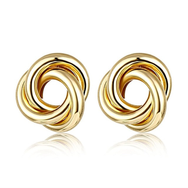 FNIO Fashion Vintage Earrings For Women Big Geometric