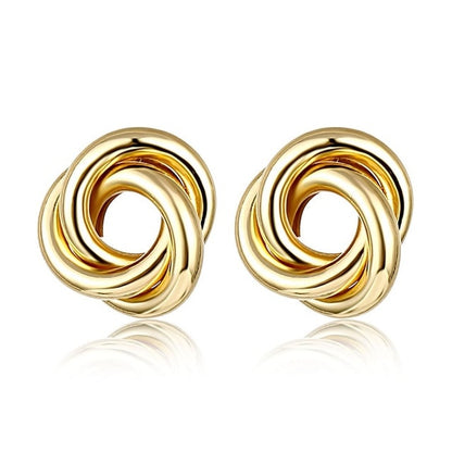 FNIO Fashion Vintage Earrings For Women Big Geometric