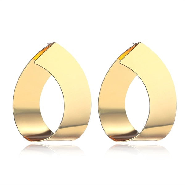 FNIO Fashion Vintage Earrings For Women Big Geometric