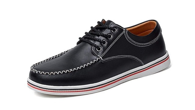 Genuine Leather Men's Casual shoes Slip on Loafers Male Flats Shoes comfortable Adult Luxury Driving Footwear Plus Size 38-47 Z1