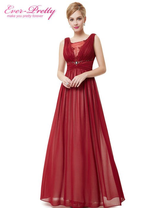 Evening Dresses Ever Pretty Sexy Lace Black V Neck Maxi 2016 HE09992 - Shopy Max