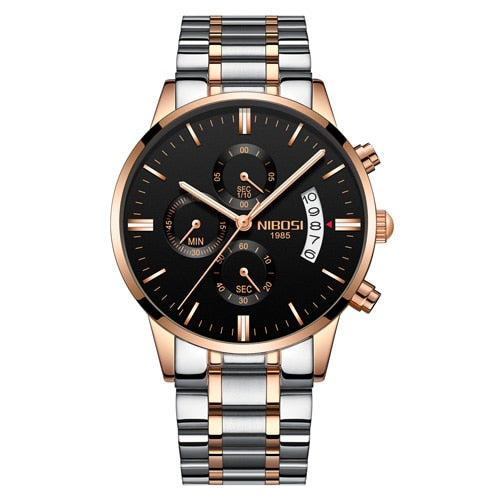NIBOSI Relogio Masculino Men Watches Luxury Famous Top Brand Men's Fashion