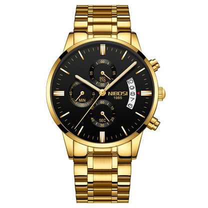 NIBOSI Relogio Masculino Men Watches Luxury Famous Top Brand Men's Fashion