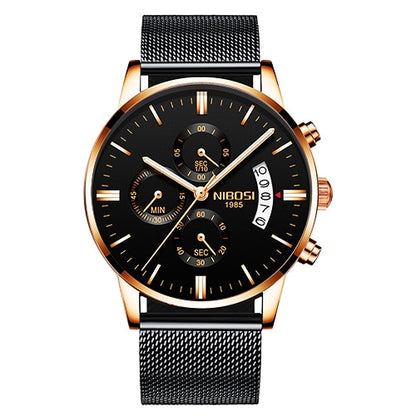 NIBOSI Relogio Masculino Men Watches Luxury Famous Top Brand Men's Fashion