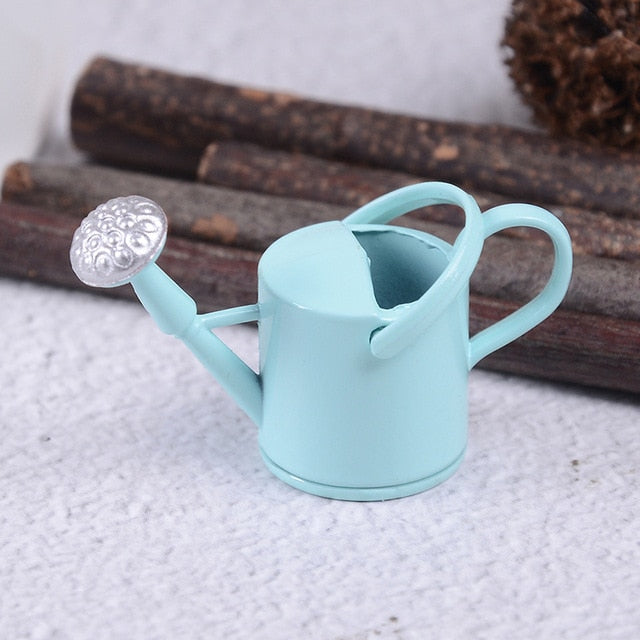 Mini Fruits Basket Broom Oil Lamp Table Treasure Box Potted Plant Flowers