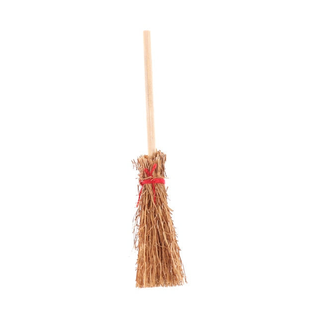 Mini Fruits Basket Broom Oil Lamp Table Treasure Box Potted Plant Flowers