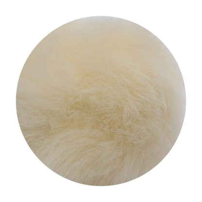 REGELIN 8cm Fake Fur Lovely Fluffy Pompom Brand Bag Keychain Car Keyring Silver color Chains Keychain Fashion Women Jewelry Gift