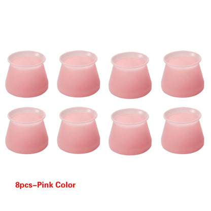 4/8/16pcs Table Chair Legs Silicone Caps Funiture Feets Protector Covers Non-slip Table Leg Caps Foot Protection Bottom Covers