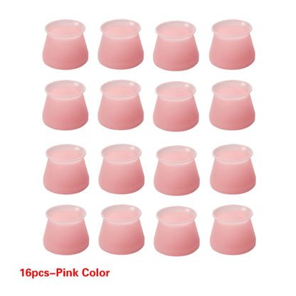4/8/16pcs Table Chair Legs Silicone Caps Funiture Feets Protector Covers Non-slip Table Leg Caps Foot Protection Bottom Covers