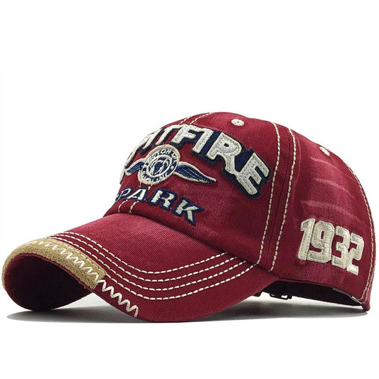 New Fish Bone Men's Baseball Cap Women's Snapback Fishing Embroidery Dad