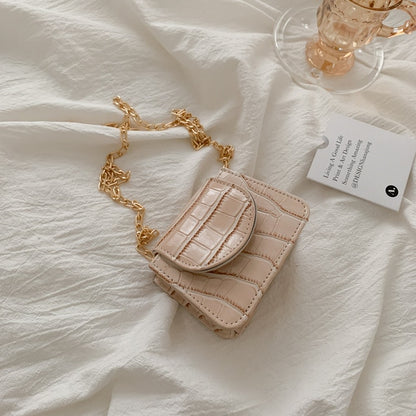Mini Small Square Flap Bag Brand Fashion New Quality PU Leather Women's