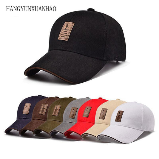 HANGYUNXUANHAO 1Piece Baseball Cap Men's Adjustable Cap Casual leisure Hats Solid Color