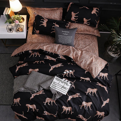 3pcs Bedding Set Marble Geometric Duvet Cover Sets With Pillowcase Quilt Cover Double sided