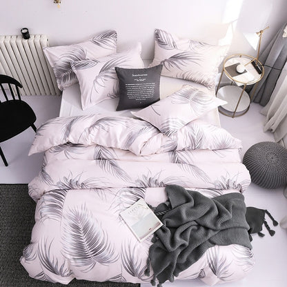 3pcs Bedding Set Marble Geometric Duvet Cover Sets With Pillowcase Quilt Cover Double sided