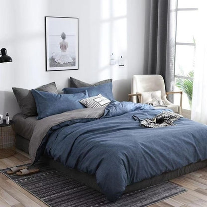 3pcs Bedding Set Marble Geometric Duvet Cover Sets With Pillowcase Quilt Cover Double sided