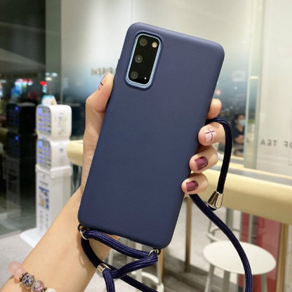 Candy Chain Lanyard Case For Samsung Galaxy A51 A71 A01 A11 A21S A31 A41 A20 A50 A70 S20 Ultra S10 S9 S8 Plus Note 10 Lite Cover
