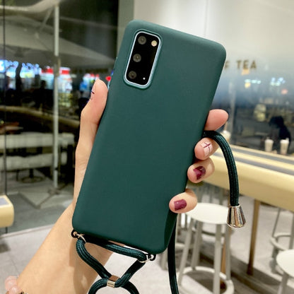 Candy Chain Lanyard Case For Samsung Galaxy A51 A71 A01 A11 A21S A31 A41 A20 A50 A70 S20 Ultra S10 S9 S8 Plus Note 10 Lite Cover