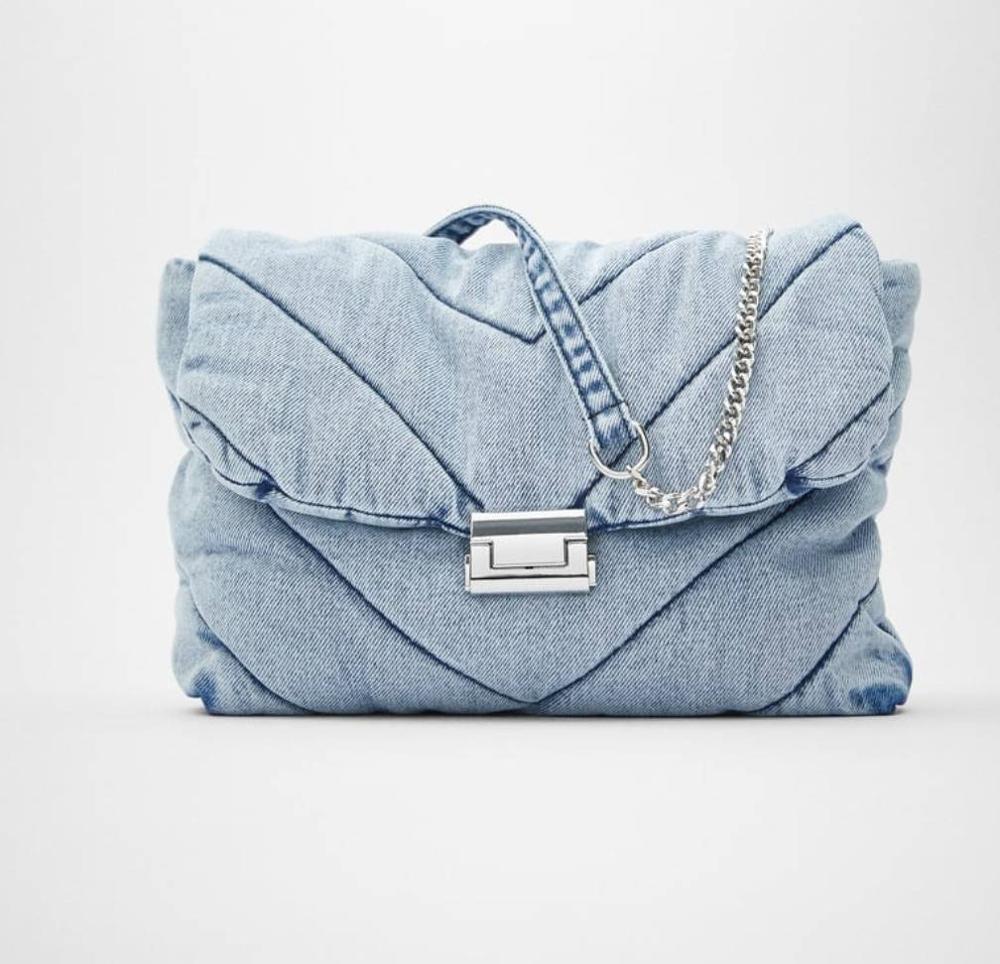 Luxury designer jeans bags women denim chain crossbody bags - Shopy Max
