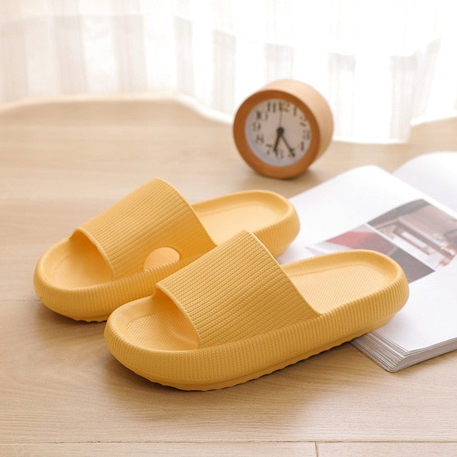 Thick Platform Slippers Women Indoor Bathroom Slipper Soft EVA Anti-slip Lovers