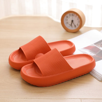 Thick Platform Slippers Women Indoor Bathroom Slipper Soft EVA Anti-slip Lovers