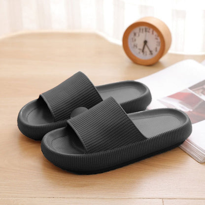 Thick Platform Slippers Women Indoor Bathroom Slipper Soft EVA Anti-slip Lovers