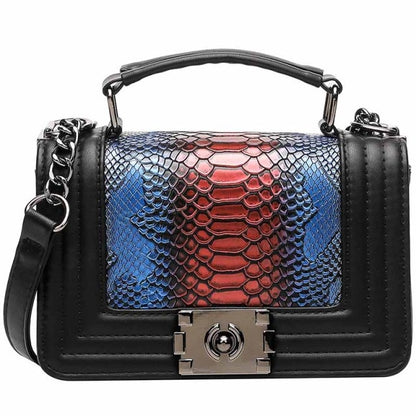 Designer purse female single Shoulder Bag Luxury Brand Women Bag Snake Crossbody bag