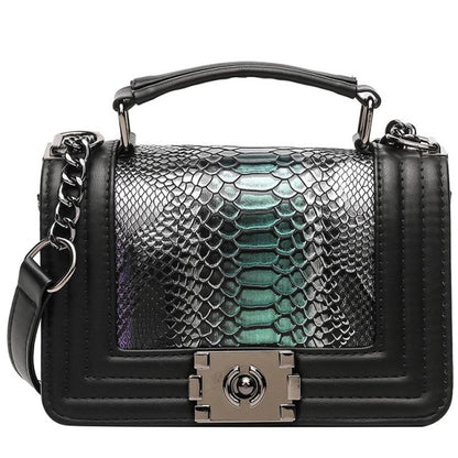 Designer purse female single Shoulder Bag Luxury Brand Women Bag Snake Crossbody bag
