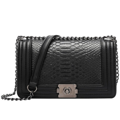 Designer purse female single Shoulder Bag Luxury Brand Women Bag Snake Crossbody bag