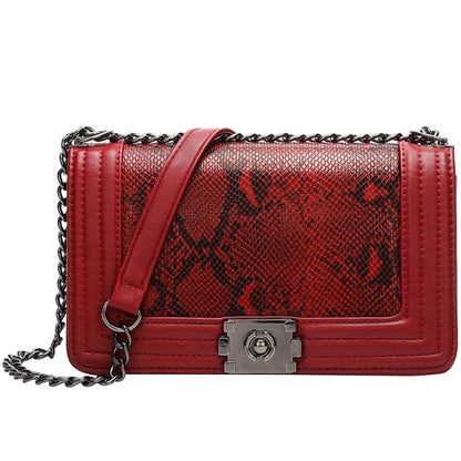 Designer purse female single Shoulder Bag Luxury Brand Women Bag Snake Crossbody bag