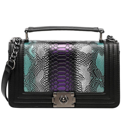 Designer purse female single Shoulder Bag Luxury Brand Women Bag Snake Crossbody bag