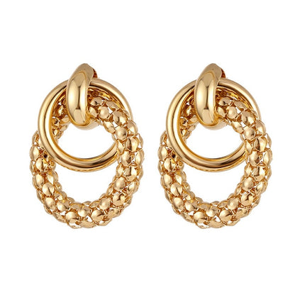 FNIO Fashion Vintage Earrings For Women Big Geometric