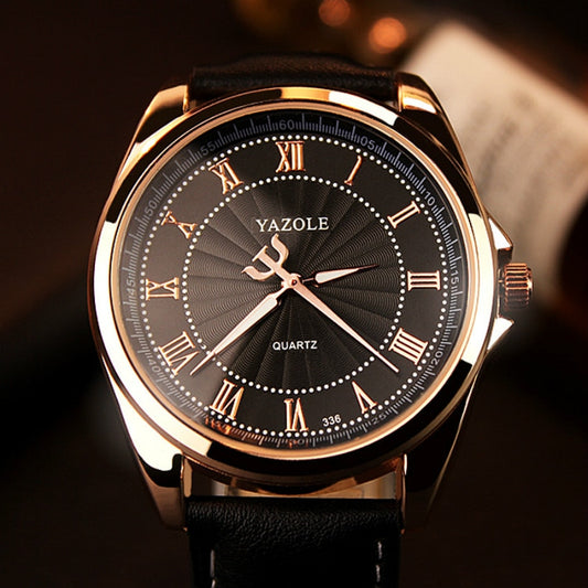 YAZOLE Business Watch Men Top Brand Luxury Quartz Wrist Watches Classic