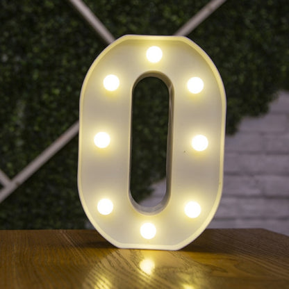 Decorative Letters Alphabet Letter LED Lights Luminous Number Lamp