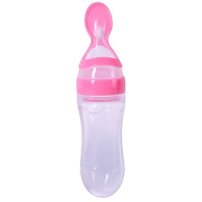 Baby Spoon Bottle Feeder Dropper Silicone Spoons for Feeding Medicine Kids