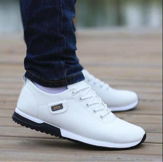 Men's PU Leather Business Casual Shoes For Male Outdoor