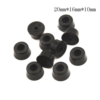 10pcs/20pcs Rubber Pads Tile Floor Protectors Rubber Non-slip Table Chair Furniture Feet Leg Pads