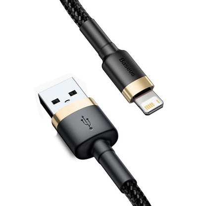 Baseus USB Cable for iPhone 12 11 Pro Max Xs X 8 Plus Cable 2.4A Fast