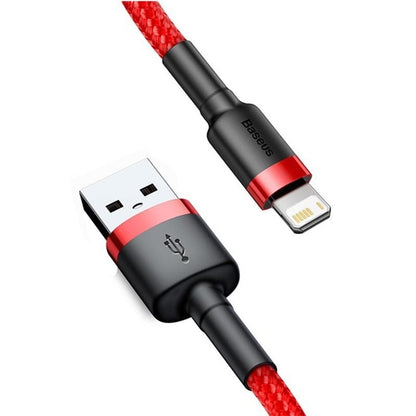 Baseus USB Cable for iPhone 12 11 Pro Max Xs X 8 Plus Cable 2.4A Fast