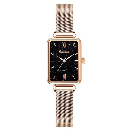 Gaiety Brand Women Watches Fashion Square Ladies Quartz Watch Bracelet