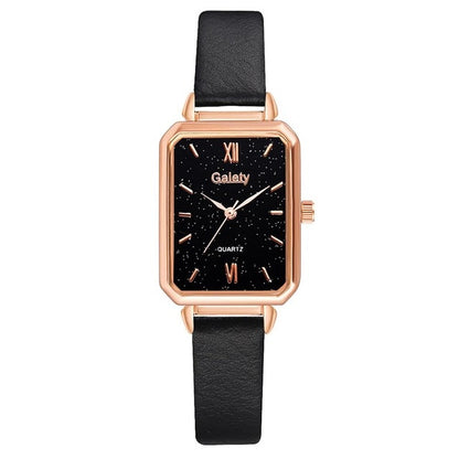 Gaiety Brand Women Watches Fashion Square Ladies Quartz Watch Bracelet