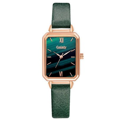 Gaiety Brand Women Watches Fashion Square Ladies Quartz Watch Bracelet