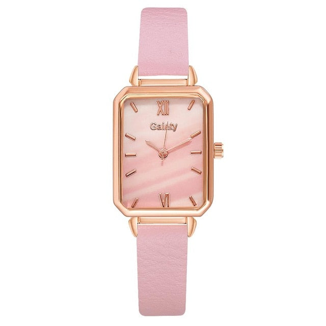 Gaiety Brand Women Watches Fashion Square Ladies Quartz Watch Bracelet