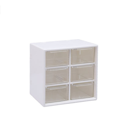 Fowecelt 6/9 Grids Organizer Jewelry Box Make Up Organizer Storage