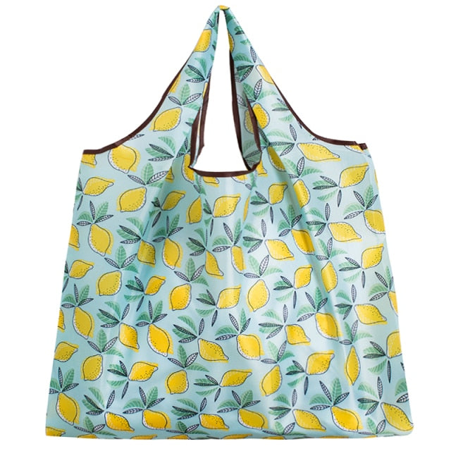 BIG Eco-Friendly Folding Shopping Bag Reusable Portable Shoulder