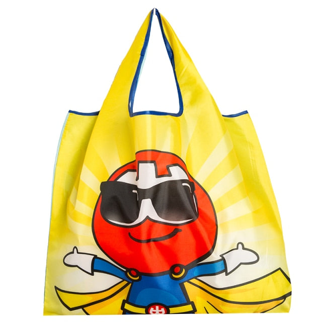 BIG Eco-Friendly Folding Shopping Bag Reusable Portable Shoulder