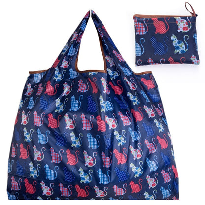 BIG Eco-Friendly Folding Shopping Bag Reusable Portable Shoulder