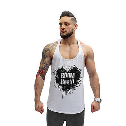 Golds Gym Stringer Tank Top Men Bodybuilding gym Clothing Fitness Mens Shirt - Shopy Max